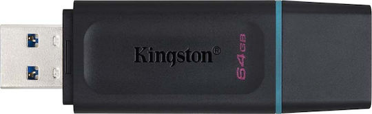 Kingston Exodia Usb Stick 3.2 64gb Data Traveler Black