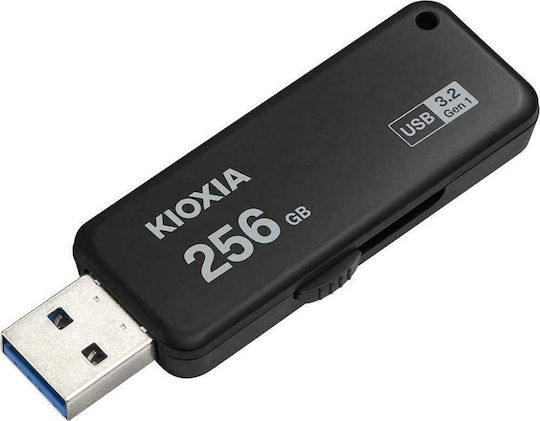Kioxia TransMemory U365 256GB USB 3.2 Stick Μαύρο