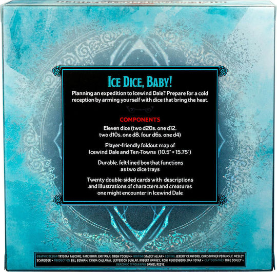 Wizards of the Coast Dungeons & Dragons Dungeons & Dragons - Icewind Dale: Rime of the Frostmaiden Wizards Dice Dice Set WTCC87150000