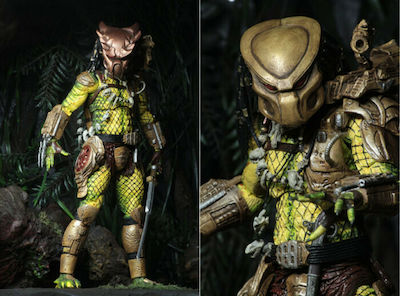 Neca Predator: Predator Bătrân (Îngerul de aur) Figurină de Acțiune înălțime 18buc