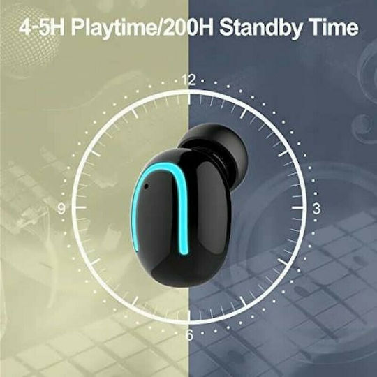 Andowl Q-B02 In ear Bluetooth хендсфри Слушалка Черен