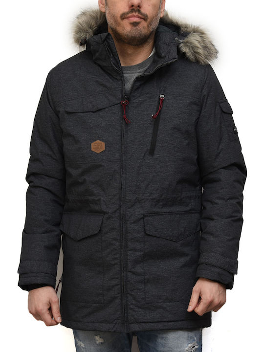 -TT610 Winter Jacket Parka Black