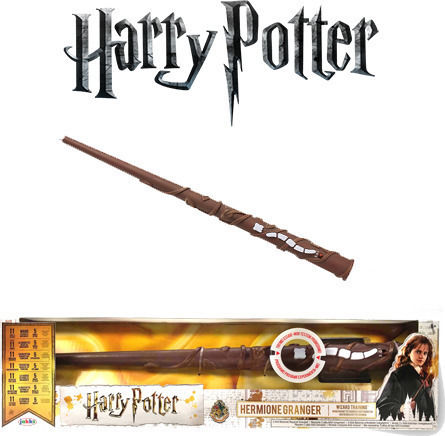 Jakks Pacific Harry Potter: Hermione Granger Hermione Granger's Wand με Φως και Ήχο Ραβδί Ρέπλικα μήκους 40εκ. σε Κλίμακα 1:1