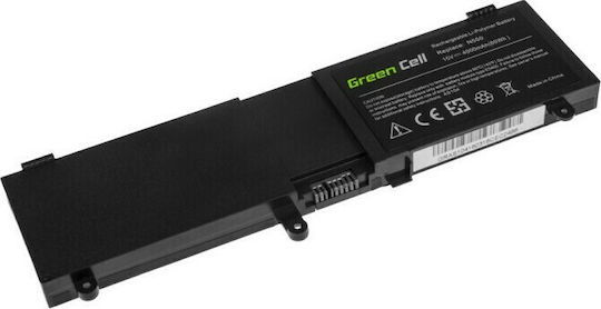 Green Cell Compatible Battery for Asus ROG G550/G550J/G550JK/N550 with 4000mAh