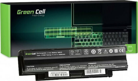 Green Cell Συμβατή Μπαταρία για Dell Inspiron N5010 15R/N5010/N5110 με 4400mAh