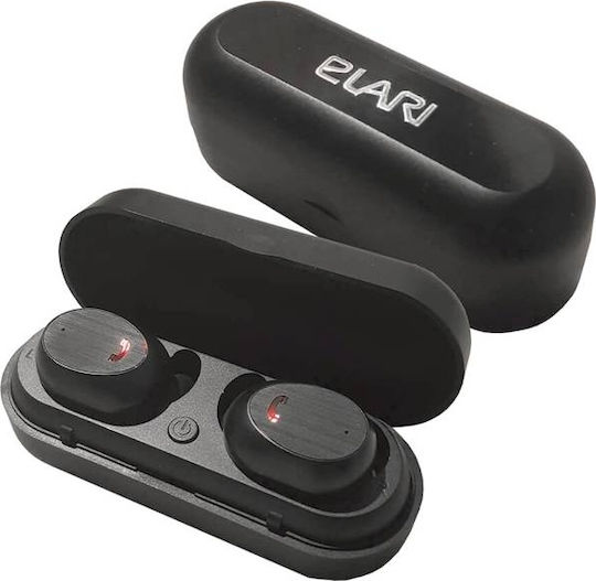 Elari NanoPods In-ear Bluetooth Handsfree Căști cu Rezistență la Transpirație și Carcasă de Încărcare Negru