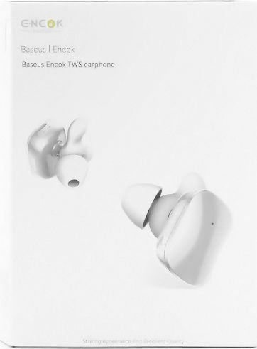 Baseus Encok W02 In-ear Bluetooth Handsfree Earphone White