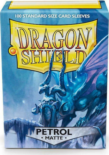 Dragon Shield Game Accessory Dragon Shield Matte Petrol Protective Card Sleeves 100τμχ