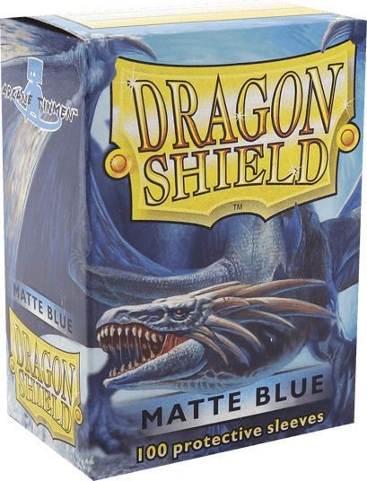 Dragon Shield Game Accessory Dragon Shield Blue Matte Protective Card Sleeves 100τμχ