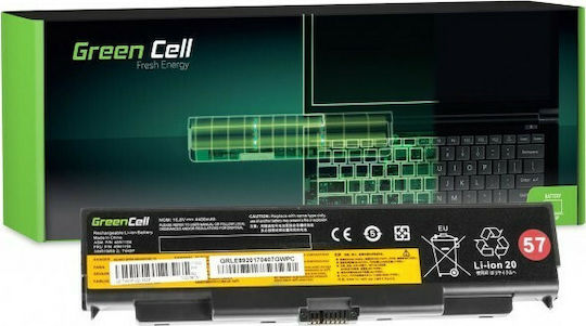 Green Cell Compatible Battery for Lenovo ThinkPad T440P/T540P/W540/W541 with 4400mAh