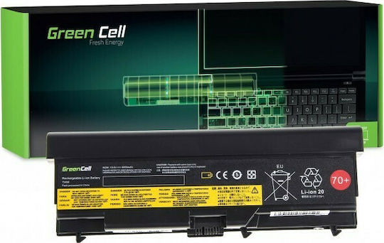 Green Cell Compatible Battery for Lenovo ThinkPad L430/L530/T430/T530/W530 with 6600mAh