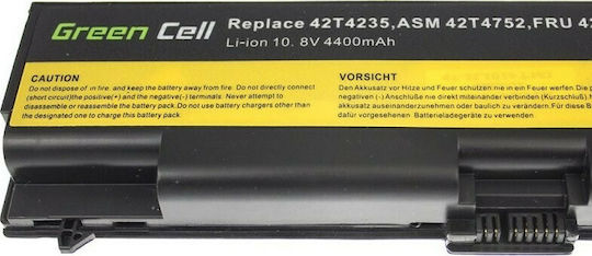 Green Cell Kompatible Batterie für Lenovo ThinkPad mit 4400mAh