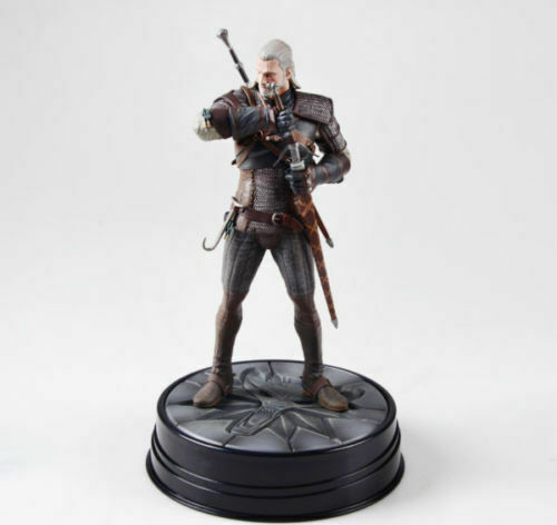 Dark Horse Comics The Witcher Geralt Inima de Piatră (cu 2 Capete) Vânătoare Sălbatică Figurină 24cm
