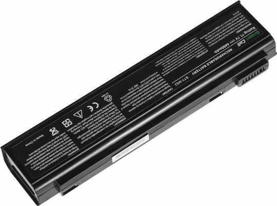 Green Cell Kompatible Batterie für MSI Megabuch mit 4400mAh