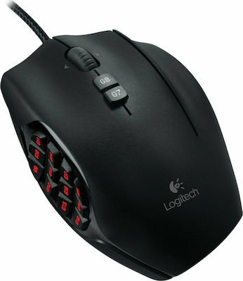 Logitech G600 Laser Gaming Ποντίκι 8200 DPI Μαύρο