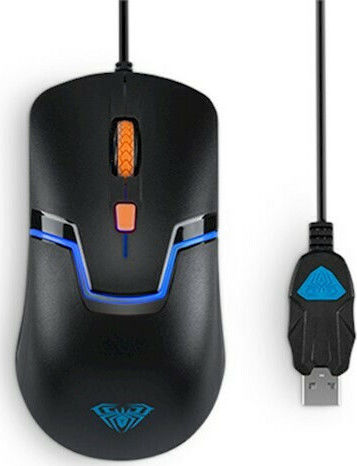 Aula Rigel Gaming Ποντίκι Μαύρο