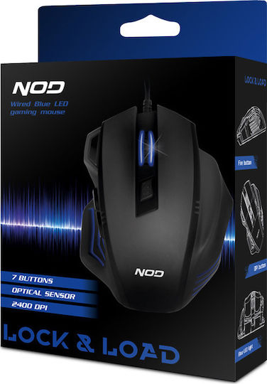 NOD G-MSE-2S Gaming Ποντίκι Μαύρο