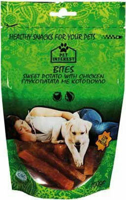 Pet Interest Tail Swingers Dog Treat with Chicken and Potatoes 100gr 1103