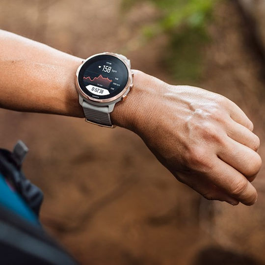 Suunto 7 50mm Αδιάβροχο Smartwatch με Παλμογράφο (Sandstone Rosegold)