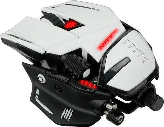 Mad Catz R.A.T. 8+ Gaming Ποντίκι 16000 DPI Λευκό