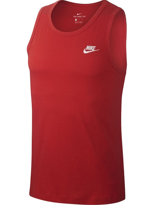 Nike Спортна тениска Червен