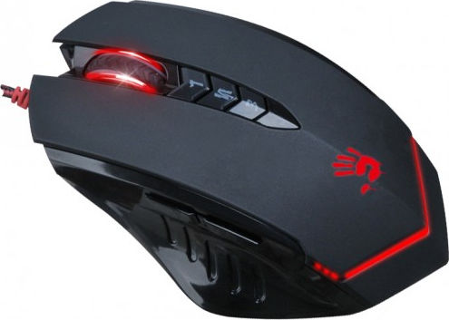 A4Tech V8M Gaming Ποντίκι 3200 DPI Μαύρο