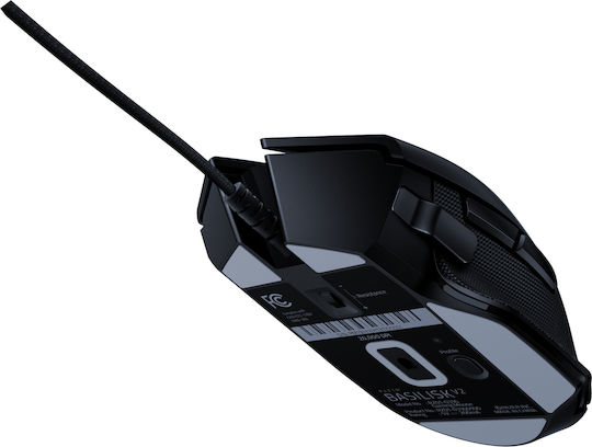 Razer Basilisk v2 RGB Gaming Ποντίκι 20000 DPI Μαύρο