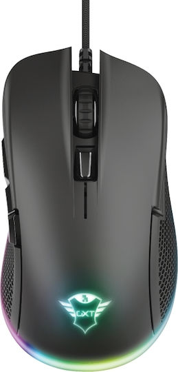 Trust GXT 922 Ybar RGB Gaming Gaming Maus 7200 DPI Schwarz