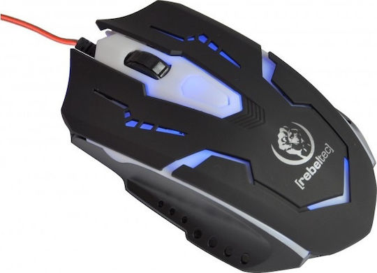Rebeltec Cobra Gaming Ποντίκι Μαύρο