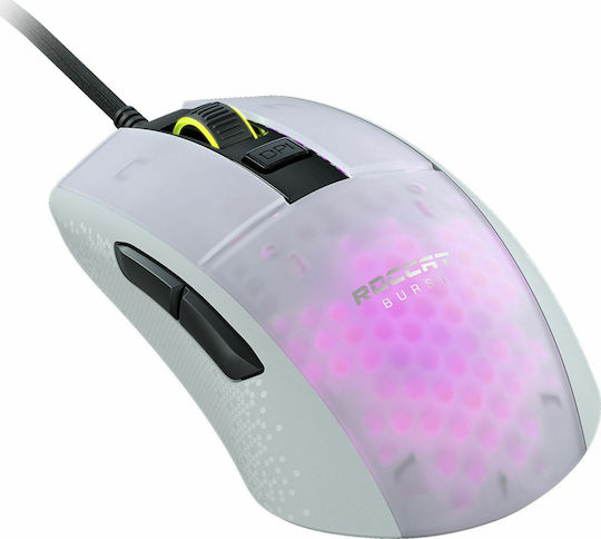 Roccat Burst Pro RGB Gaming Mouse 16000 DPI White