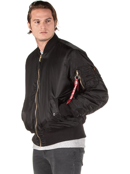 MA1 Jacket Bomber Black