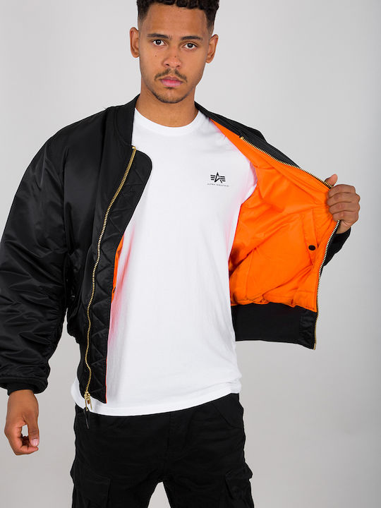 MA1 Jacket Bomber Black