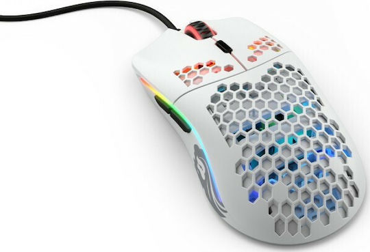 Glorious PC Gaming Race Model O Minus RGB Gaming Mouse 12000 DPI Matte White