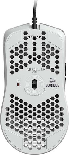 Glorious PC Gaming Race Model O Minus RGB Gaming Mouse 12000 DPI Matte White