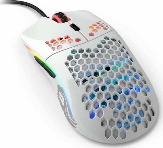 Glorious PC Gaming Race Model O Minus RGB Gaming Mouse 12000 DPI White