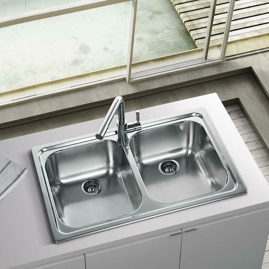 Apell Venezia 8380 Ένθετος Inox Σατινέ Μ79xΠ50cm Ασημί Apell Venezia 8380 Ένθετος Inox Σατινέ Μ79xΠ50cm Ασημί