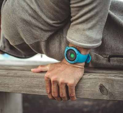 Suunto Spartan Trainer Wrist HR 46mm Waterproof Smartwatch with Heart Rate Monitor (Blue)