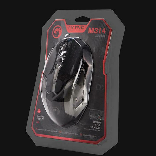 Marvo M314 RGB Gaming Mouse 3200 DPI Multicolor