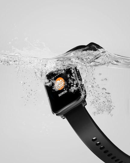 BlitzWolf BW-HL1 Waterproof Smartwatch with Heart Rate Monitor (Black)