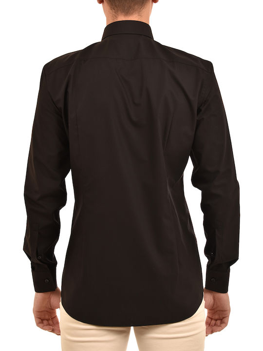 Hugo C-Jason Cotton Shirt Black