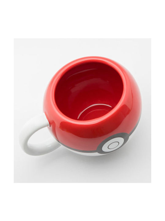GB eye Pokemon - 3D Pokeball Becher Keramik Rot 300ml