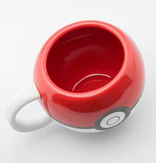 GB eye Pokemon - 3D Pokeball Mug Ceramic Red 300ml