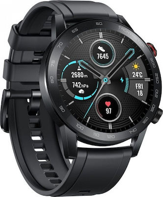 Honor MagicWatch 2 Oțel inoxidabil 46mm Rezistent la apă cu Pulsometru (Charcoal Black)