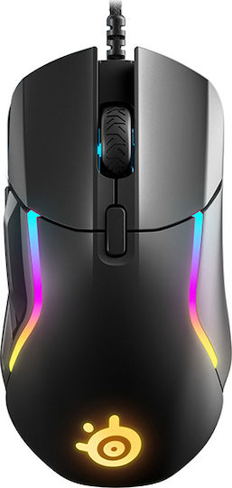 SteelSeries Rival 5 RGB Gaming Ποντίκι 18000 DPI Μαύρο