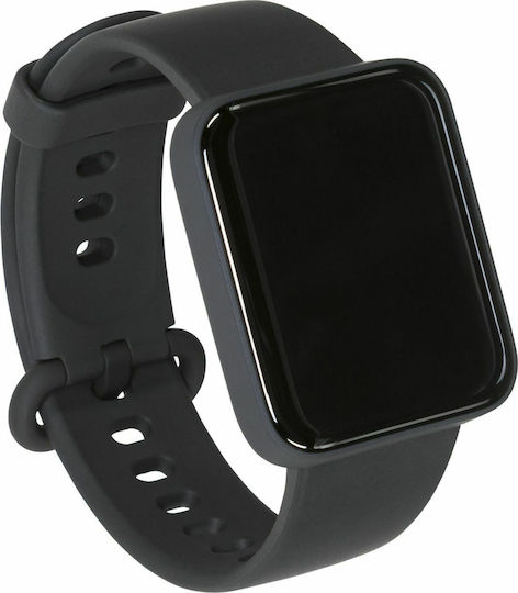 Xiaomi Mi Watch Lite 41mm Αδιάβροχο με Παλμογράφο (Black)