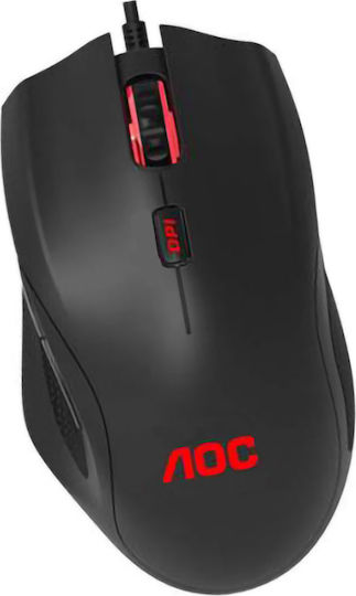 AOC GM200 RGB Gaming Gaming Maus 4200 DPI Schwarz
