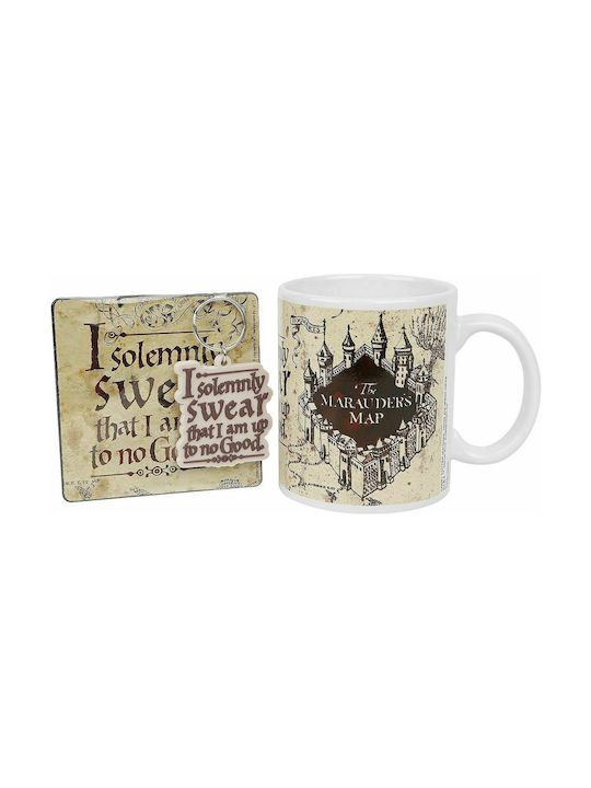 Pyramid International Marauders Map Ceramic Cup Beige