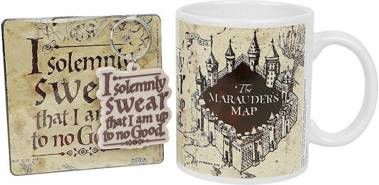 Pyramid International Marauders Map Schimbare de căldură Cană Ceramică Bej Pyramid International Marauders Map Schimbare de căldură Cană Ceramică Bej