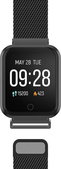 Forever ForeVigo SW-300 42mm Smartwatch (Negru)