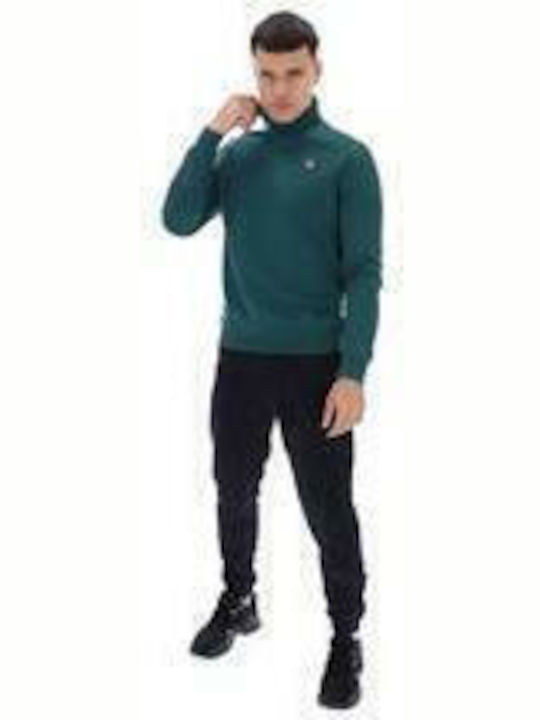 Noah Fleece Roll Neck Φούτερ Πράσινο